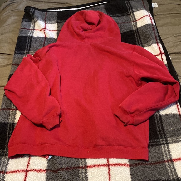 Y2K grunge red zip up - Picture 3 of 4